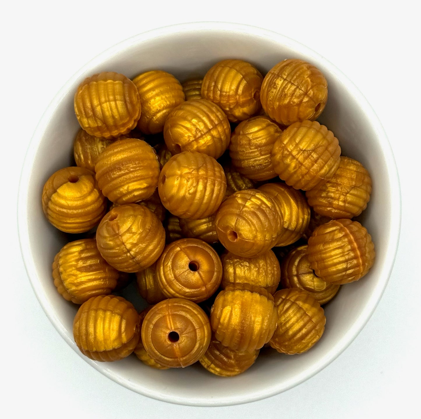 Beehive 15mm Silicone Bead | Silicone Beads