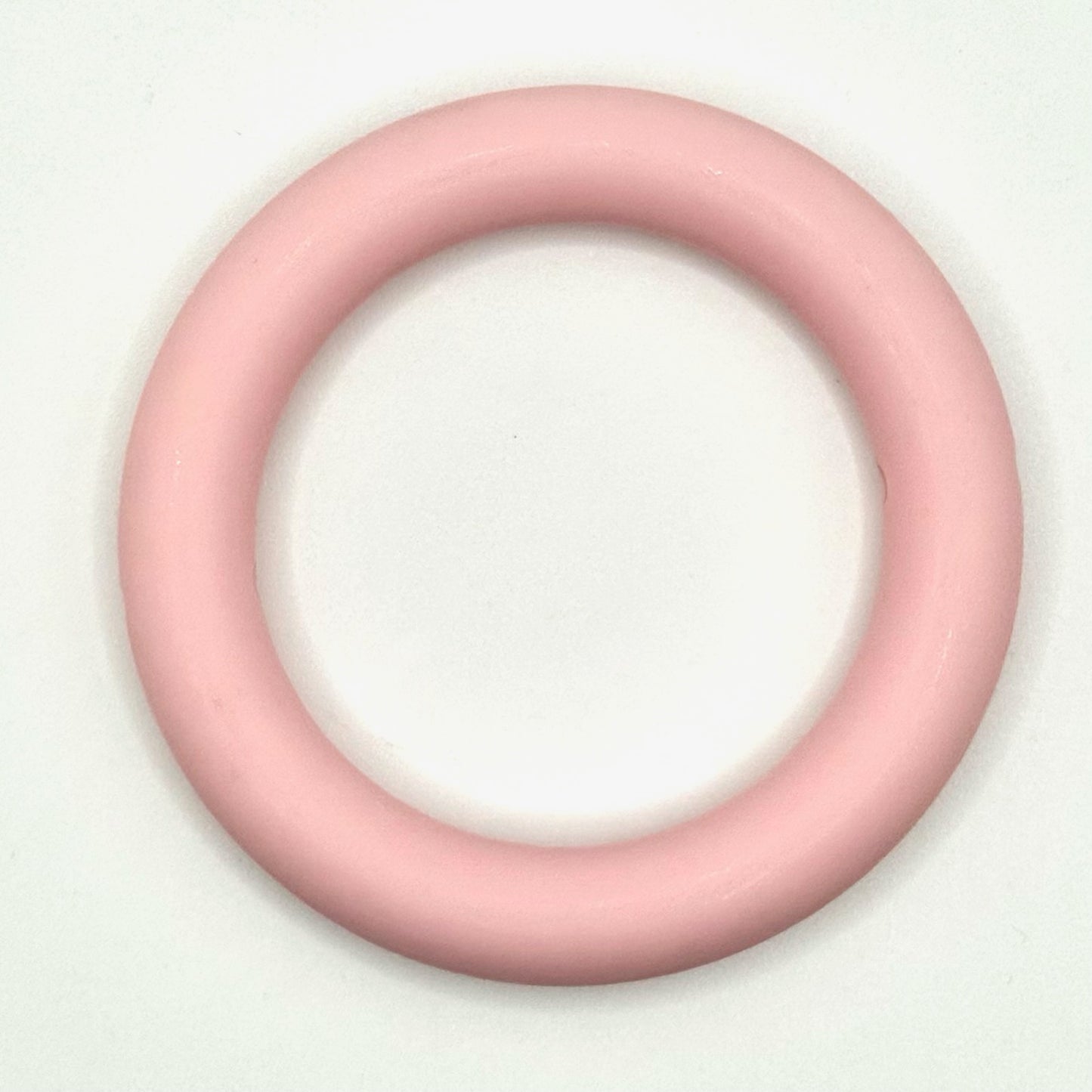 65mm Round Silicone Rings Solid Colours