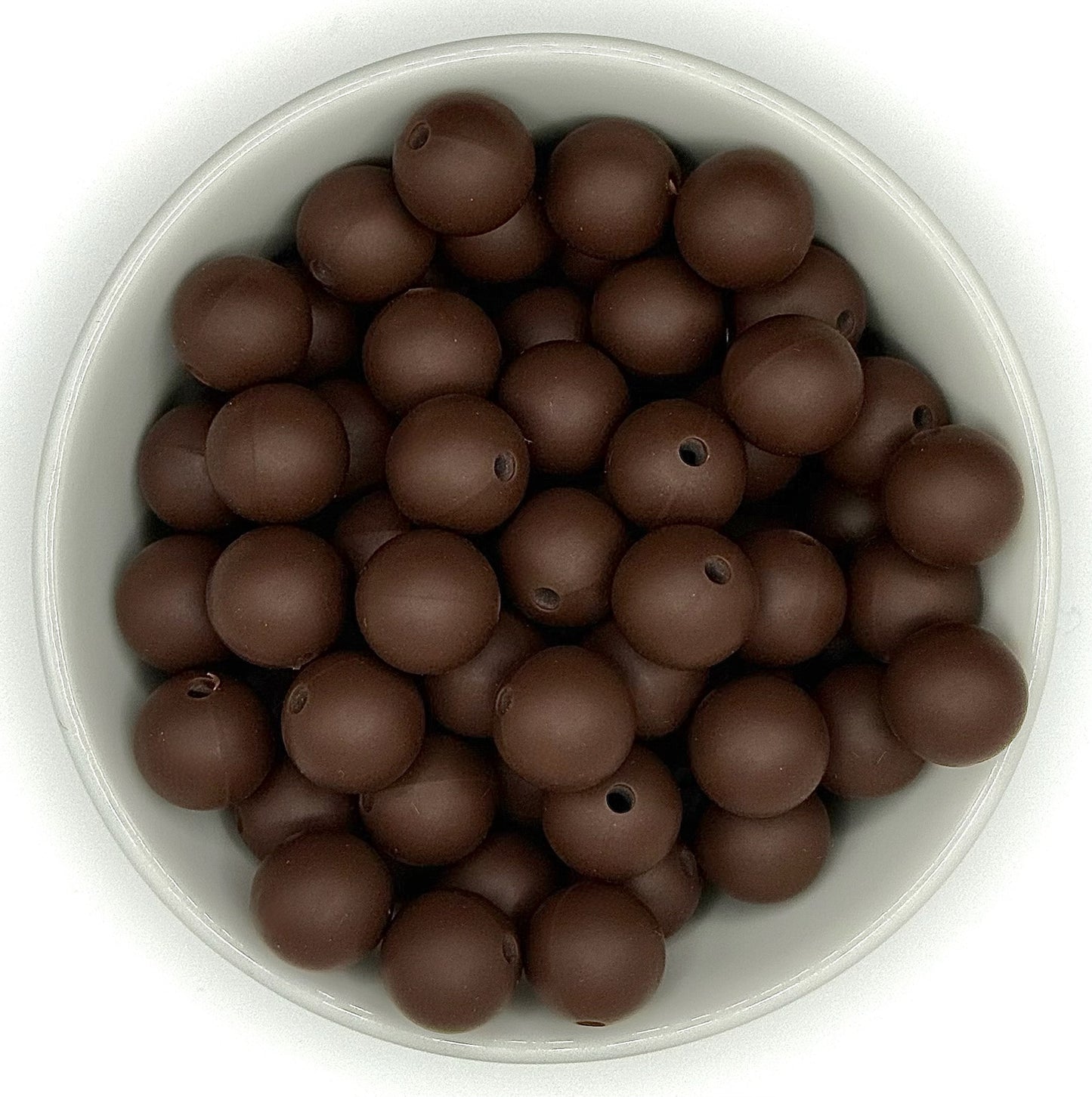 Silicone Round Bead 12mm | Silicone Solid Color Beads