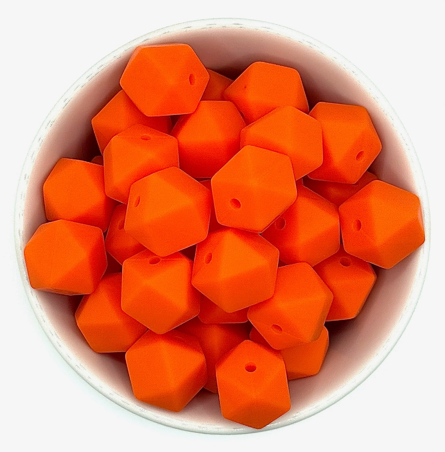 Hexagon 14mm | Silicone Beads