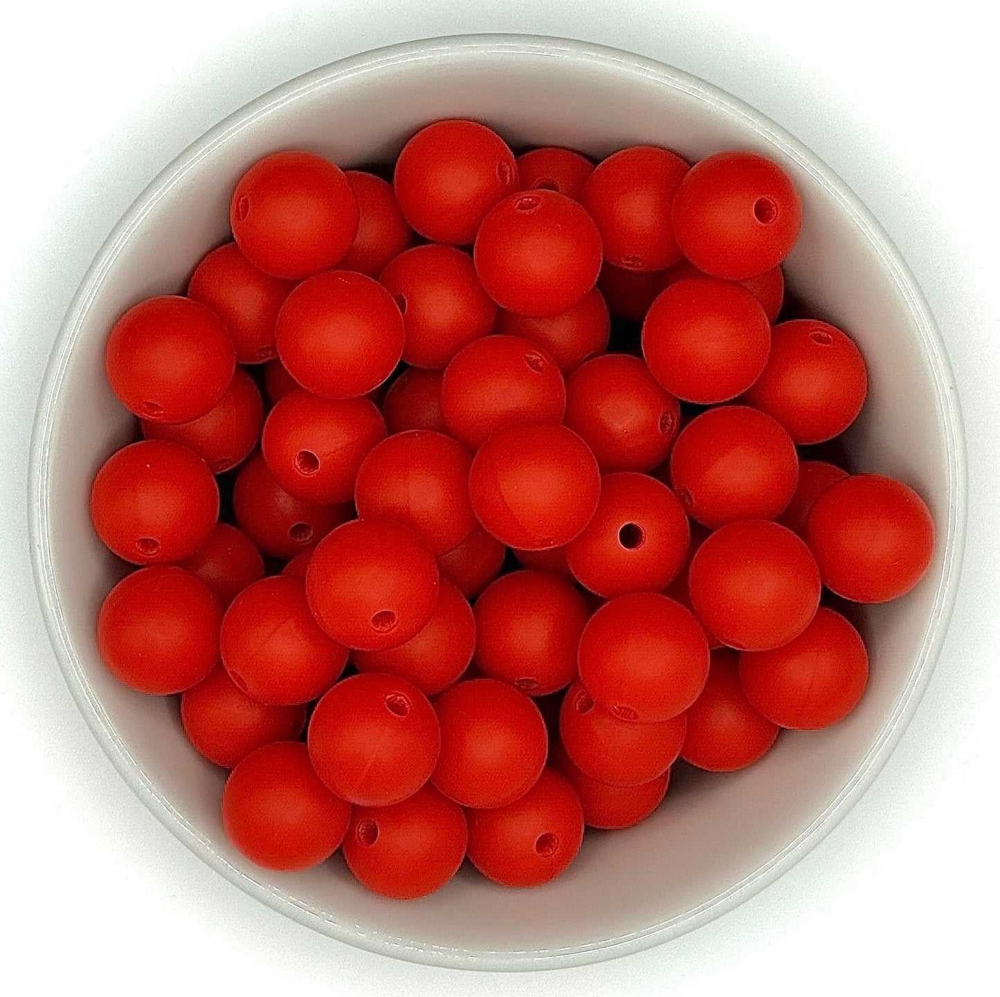 Silicone Round Bead 12mm | Silicone Solid Color Beads