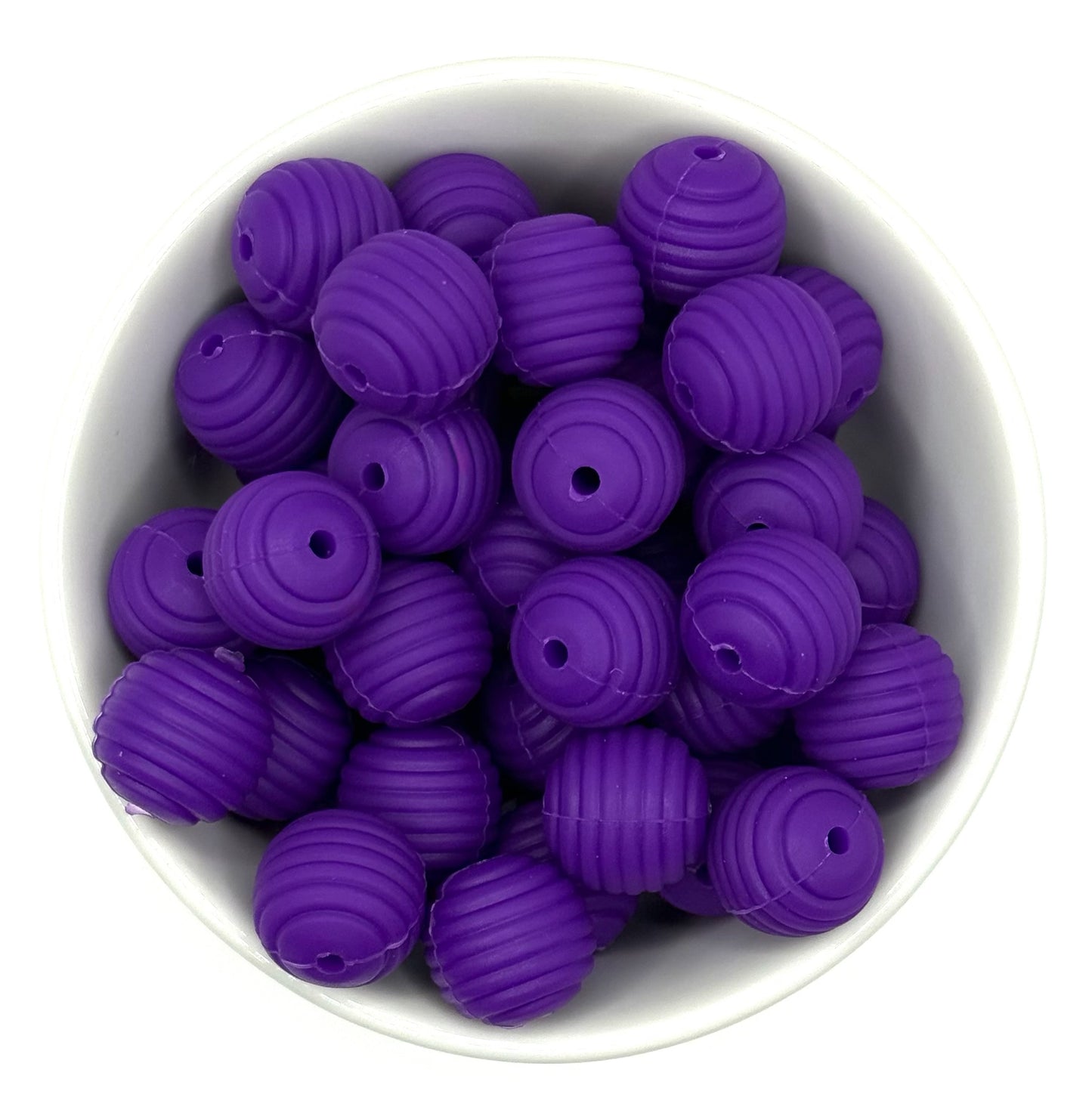 Beehive 15mm Silicone Bead | Silicone Beads