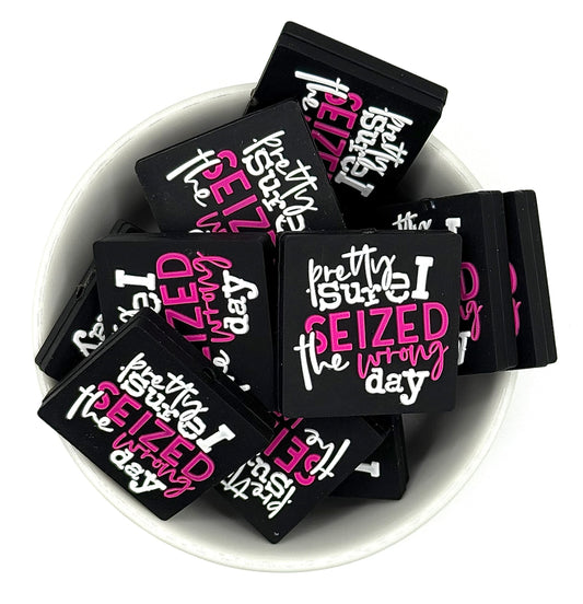 I Seized The Wrong Day | Silicone Focal Bead