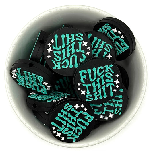 Fu€k This $hit | Silicone Focal Bead