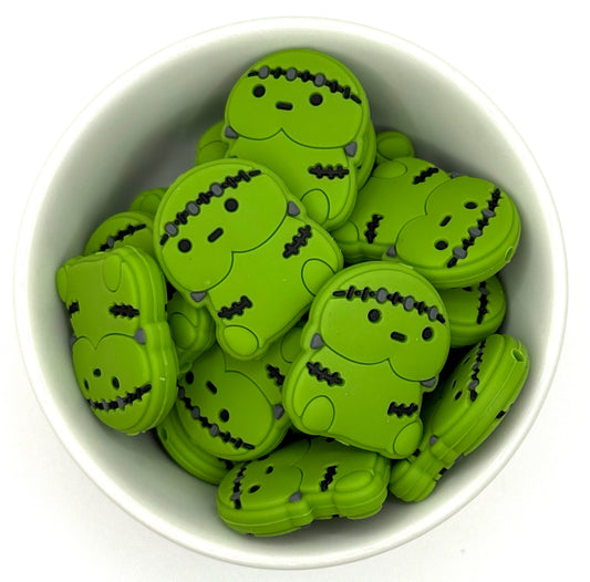 Frankenstein lil Chubby | Cheeky Silicone Focal Bead
