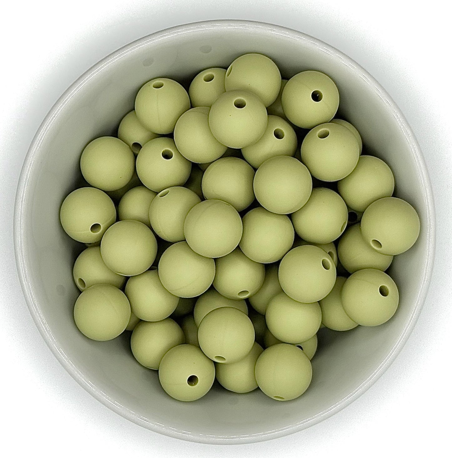 Silicone Round Bead 12mm | Silicone Solid Color Beads