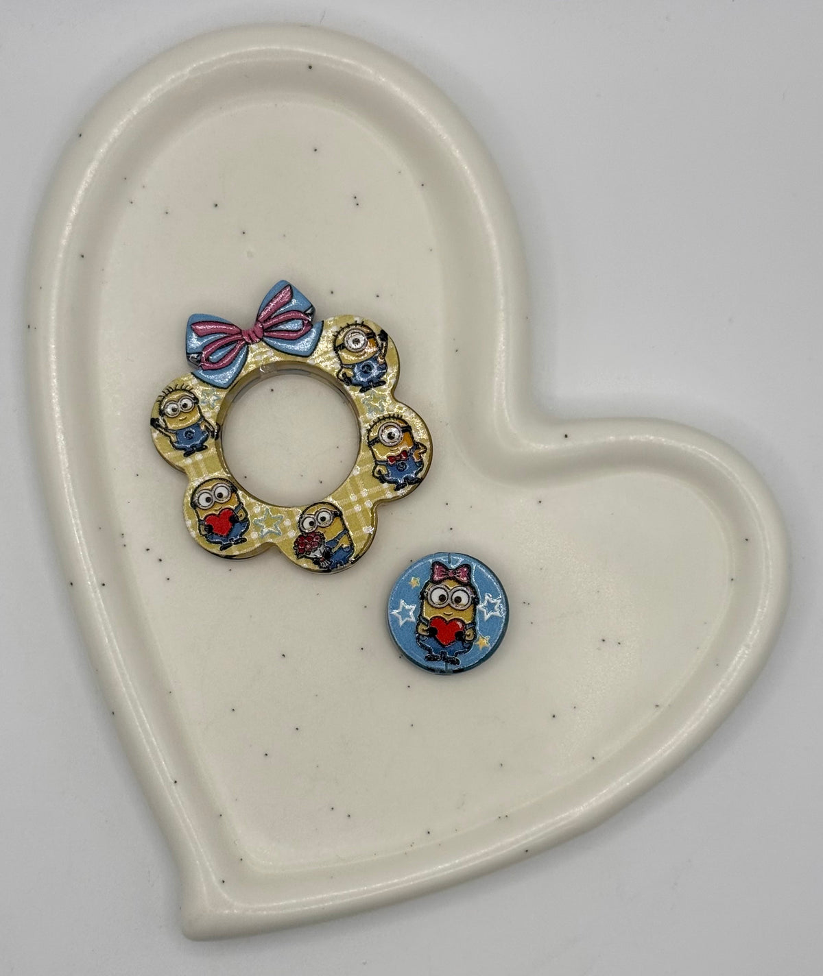 Character Wreath / Focal Spinner set | Acrylic Focal Beads