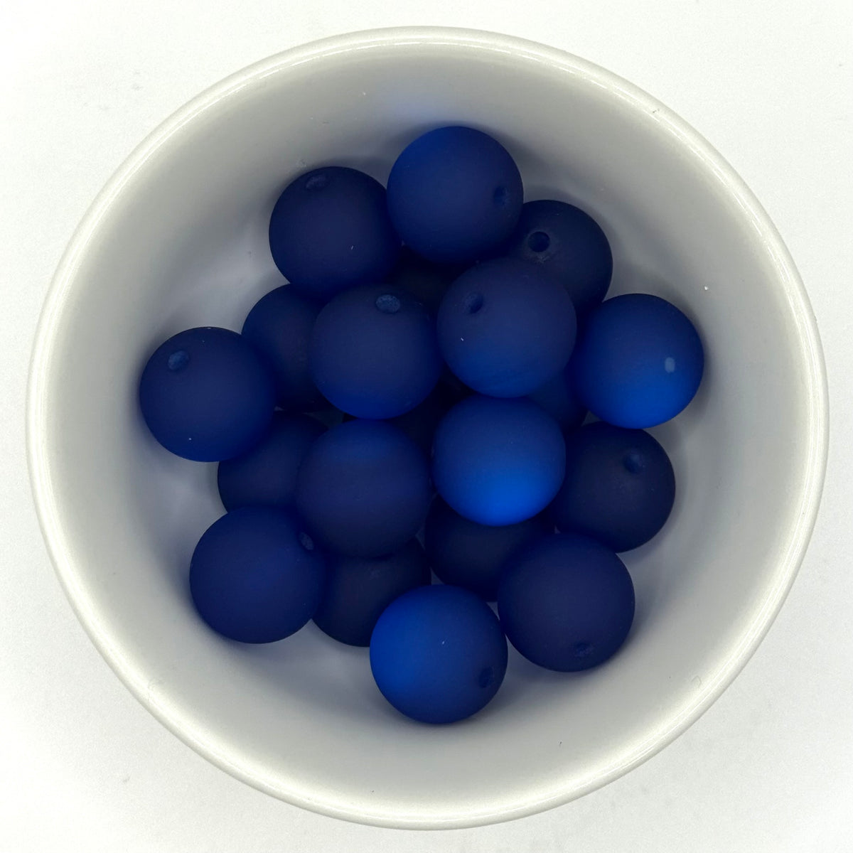 Frosted Acrylic 16mm | Acrylic Beads