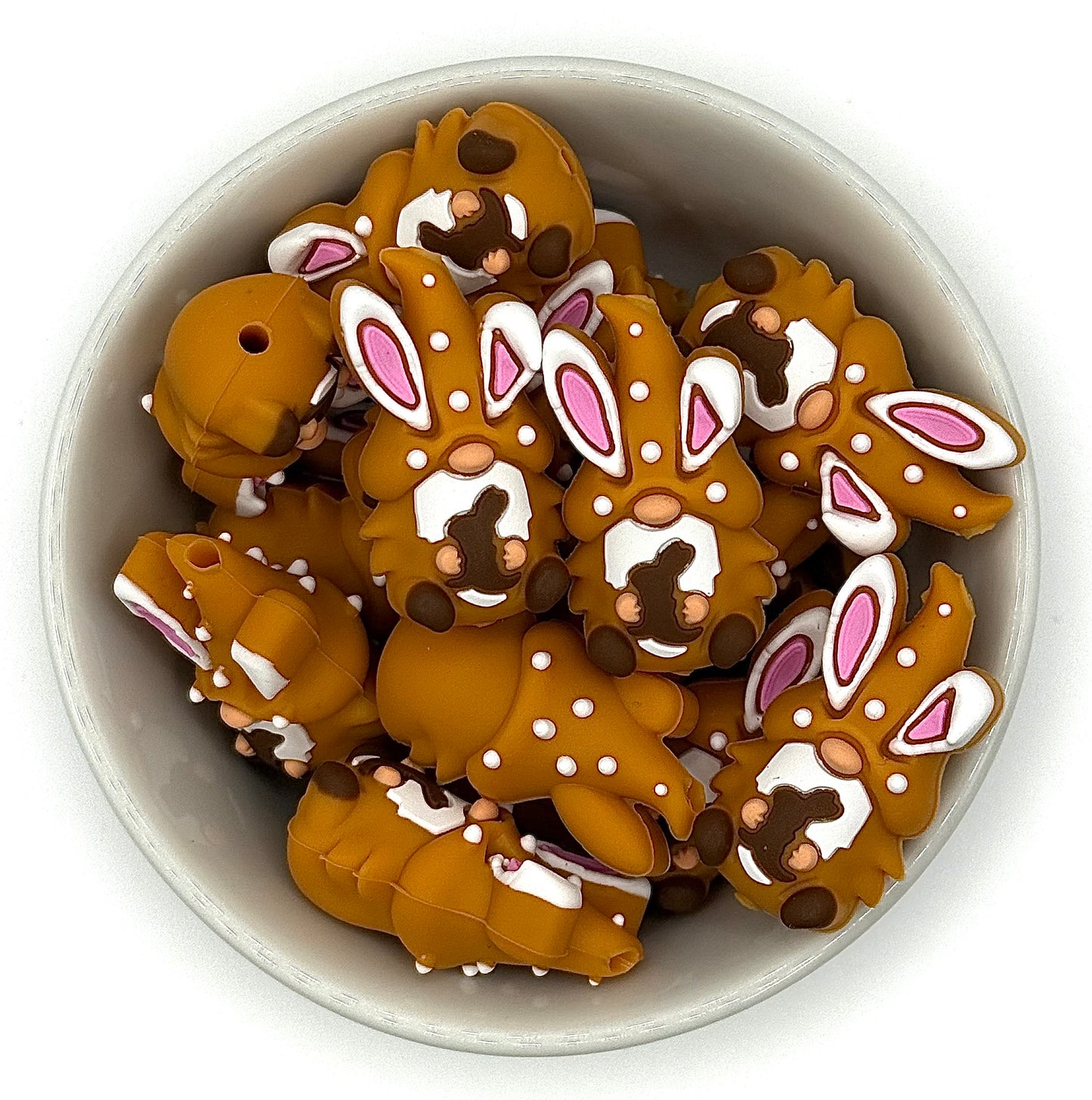 Easter Bunny | Silicone Focal Beads