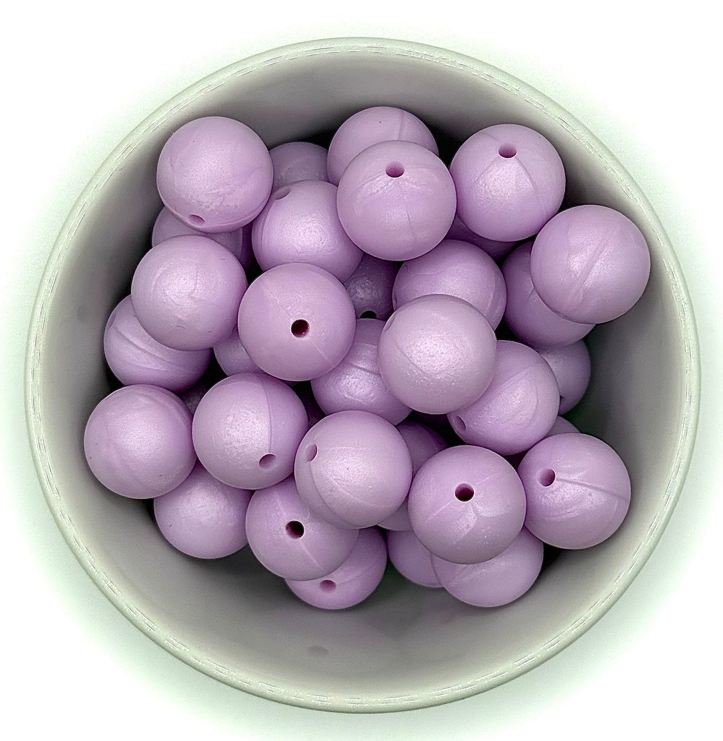 Silicone Solid Colour 15mm Beads | Silicone Beads Round