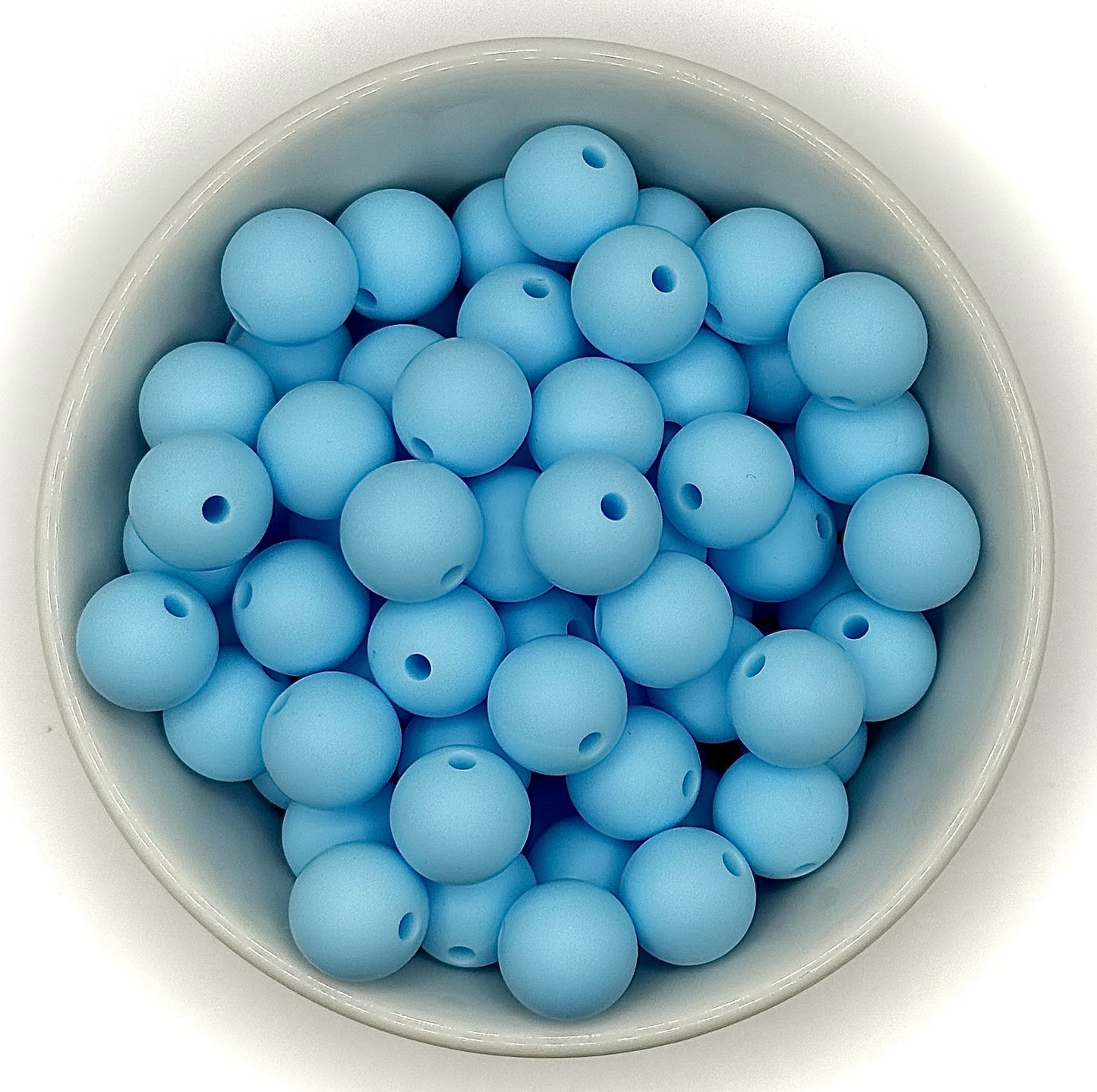 Silicone Round Bead 12mm | Silicone Solid Color Beads