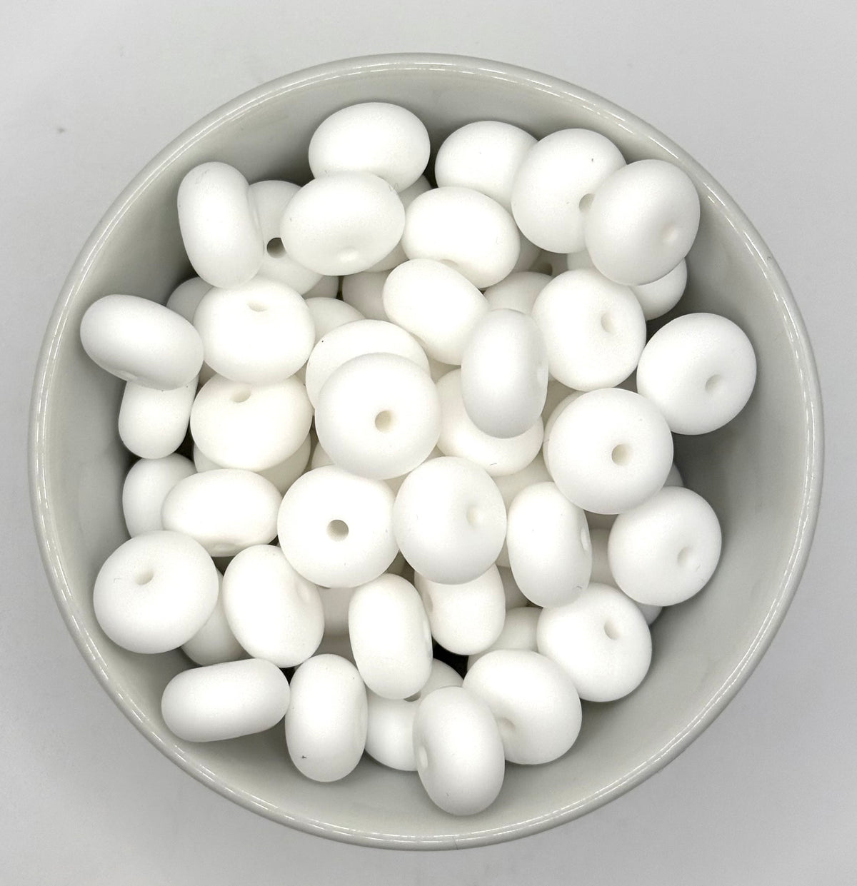 Perle d'espacement Abacus 14mm | Perles d'espacement en silicone