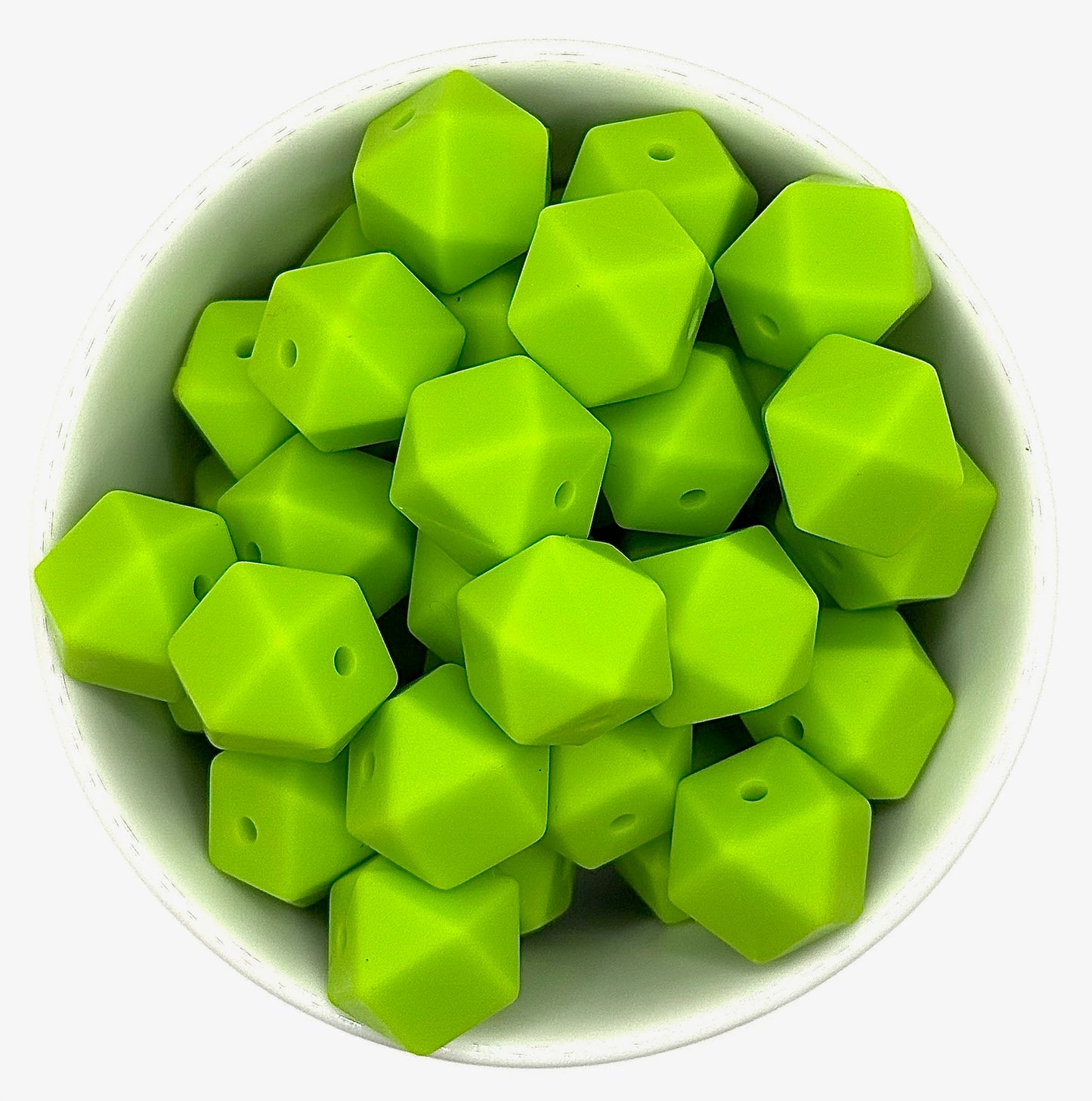 Hexagon 14mm | Silicone Beads
