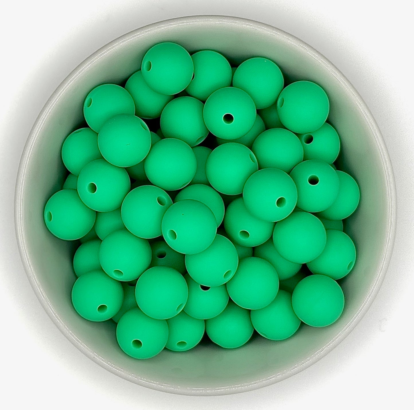 Silicone Round Bead 12mm | Silicone Solid Color Beads