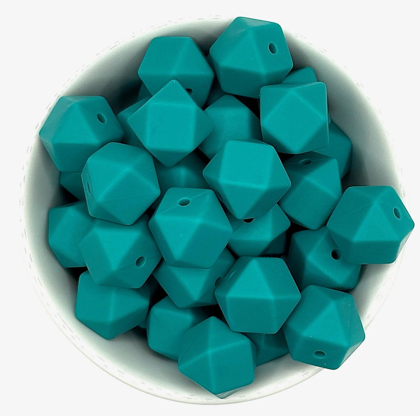 Hexagon 14mm | Silicone Beads