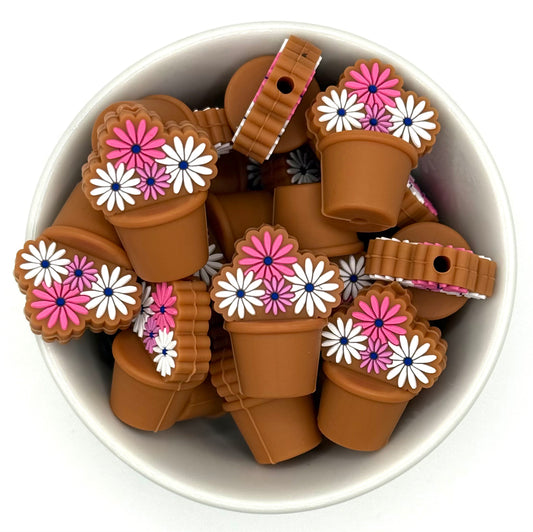Flower Pot🌷| Silicone Focal Beads 3D