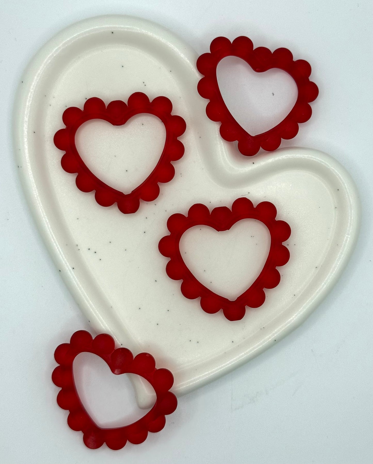 Bubble Heart Frame | Acrylic Beads
