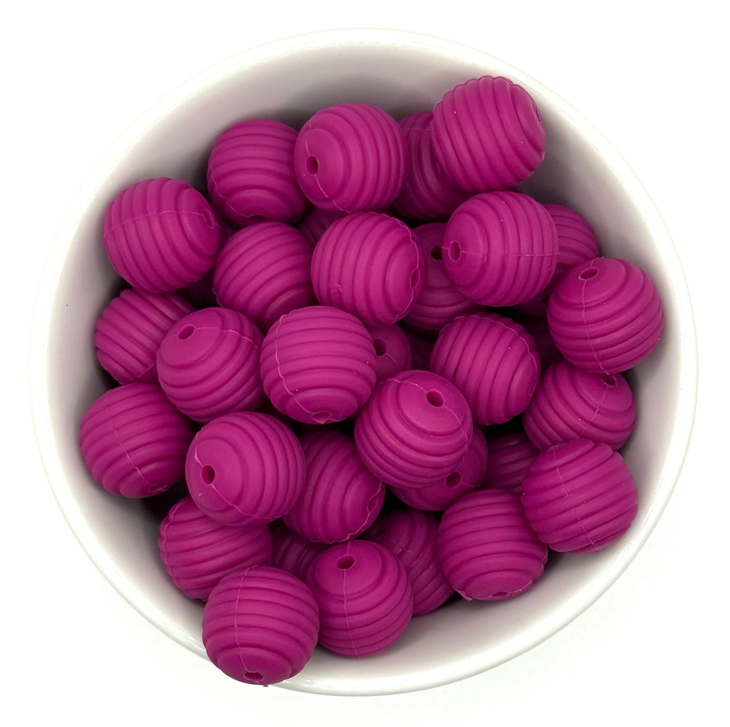 Beehive 15mm Silicone Bead | Silicone Beads