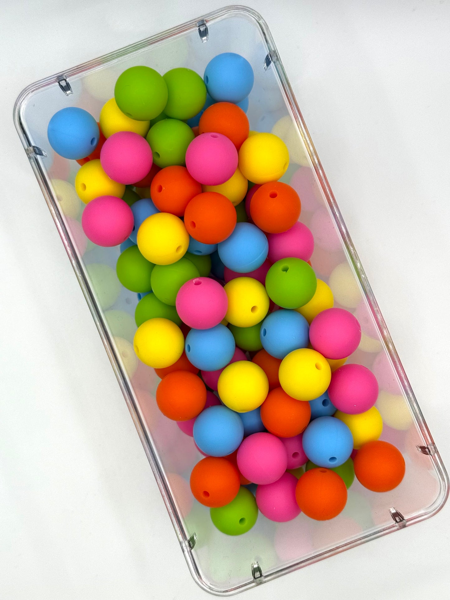 Silicone Bead Mixtures 15mm | Silicone Bead Bulk Packs