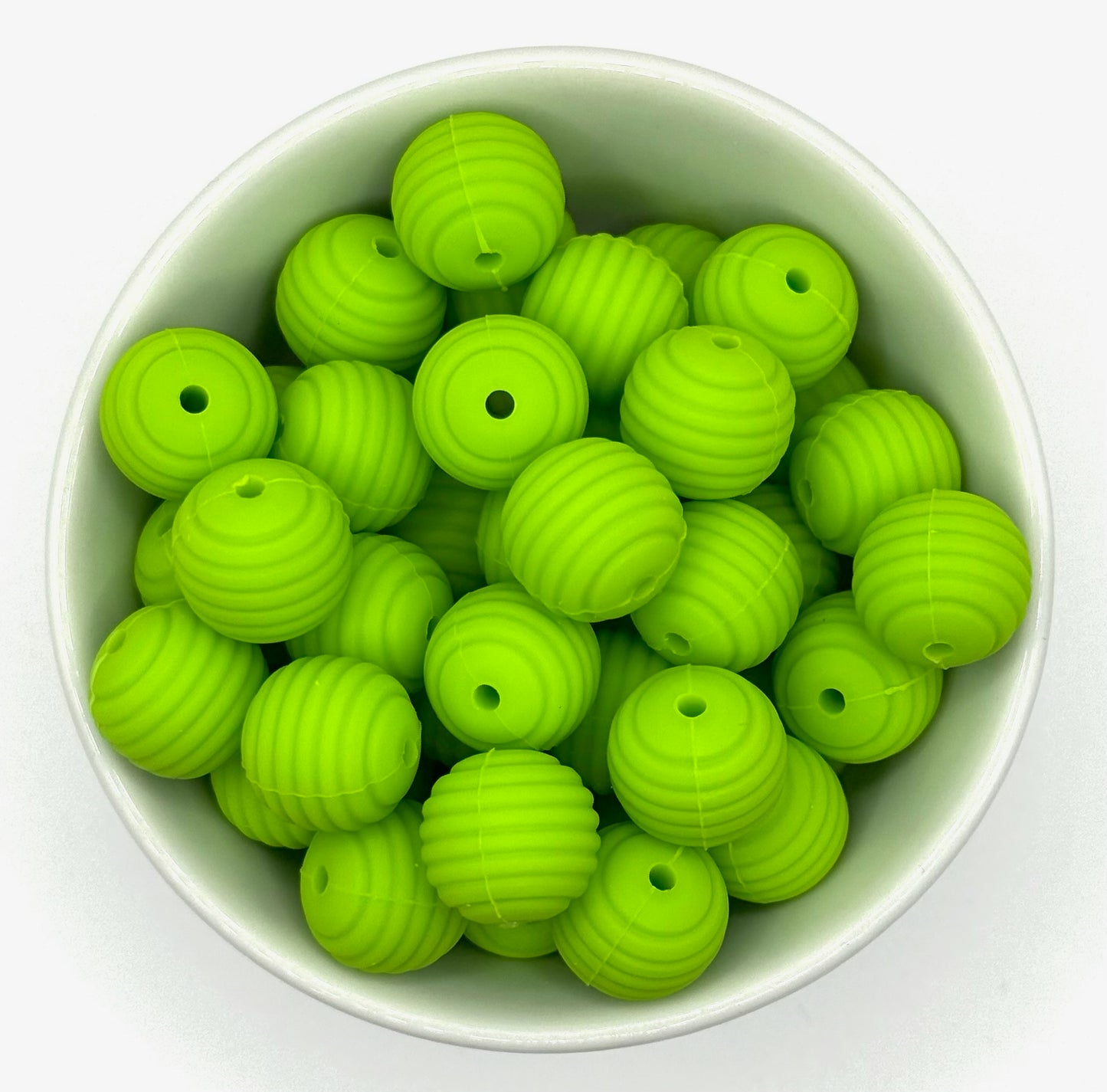 Beehive 15mm Silicone Bead | Silicone Beads