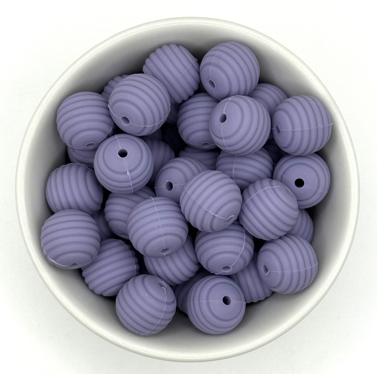 Perle en silicone nid d'abeille 15 mm | Perles en silicone