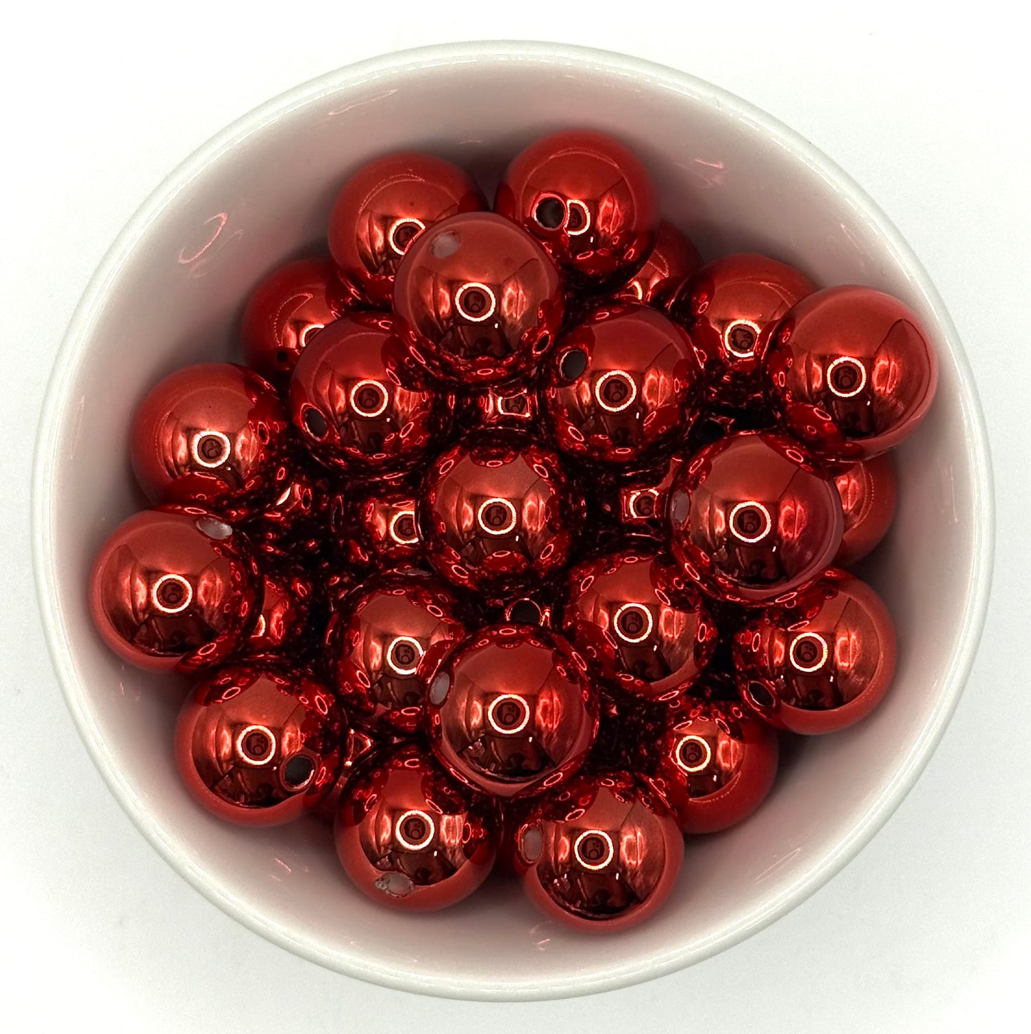 Metallic Acrylic Beads 16mm | Acrylic Beads