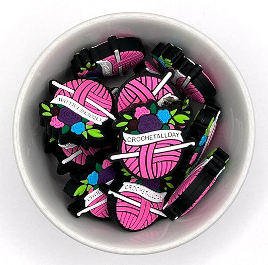 Crochet All Day | Silicone Focal Beads