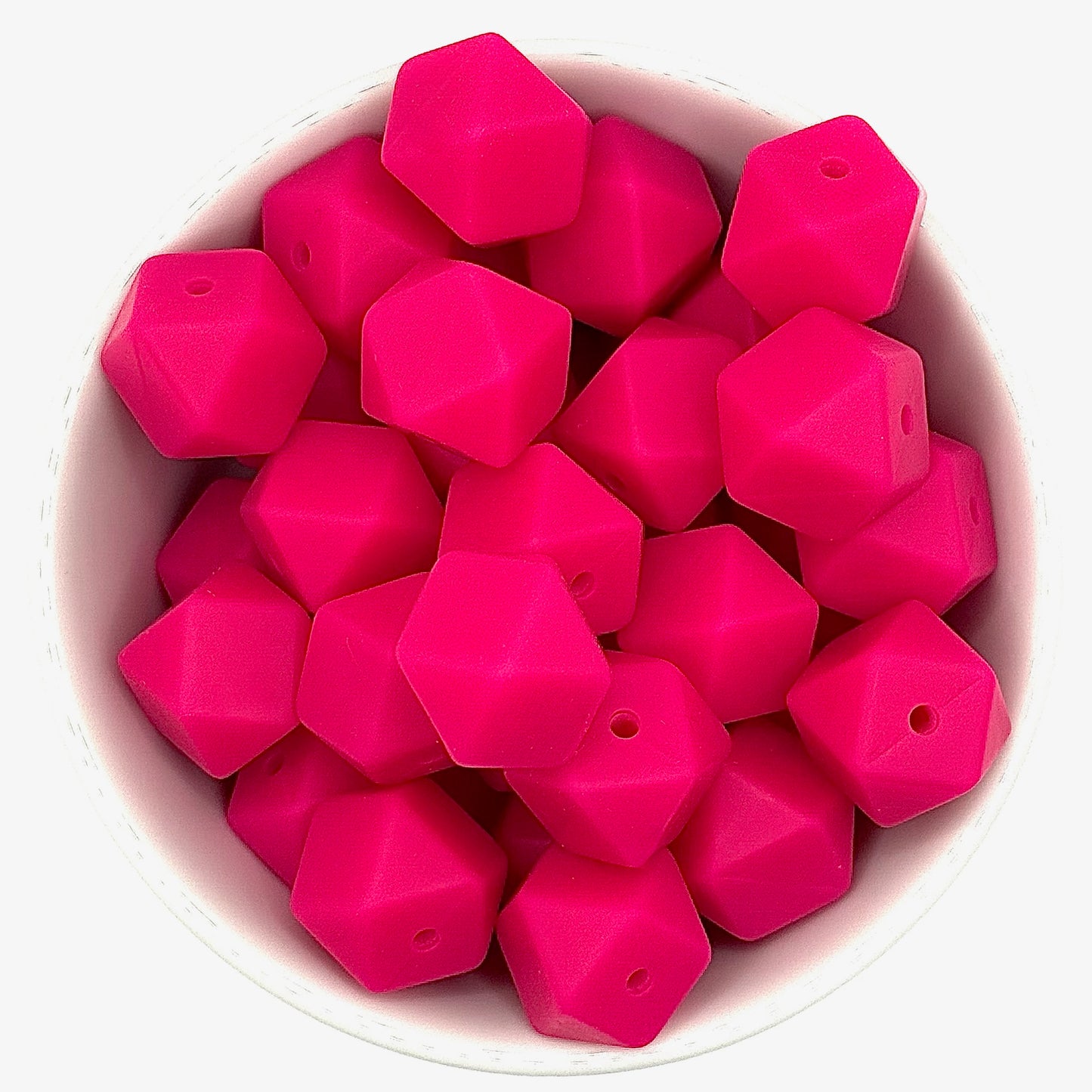 Hexagon 14mm | Silicone Beads