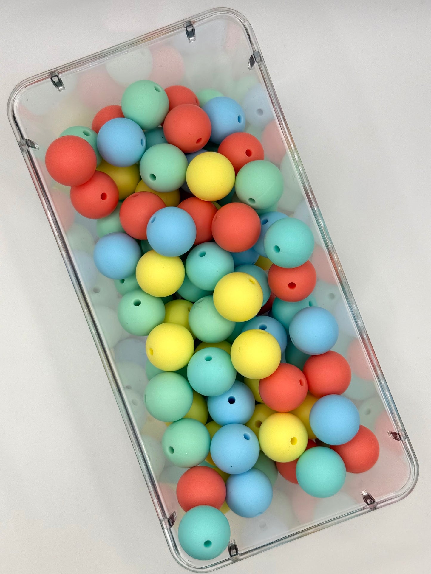 Silicone Bead Mixtures 15mm | Silicone Bead Bulk Packs