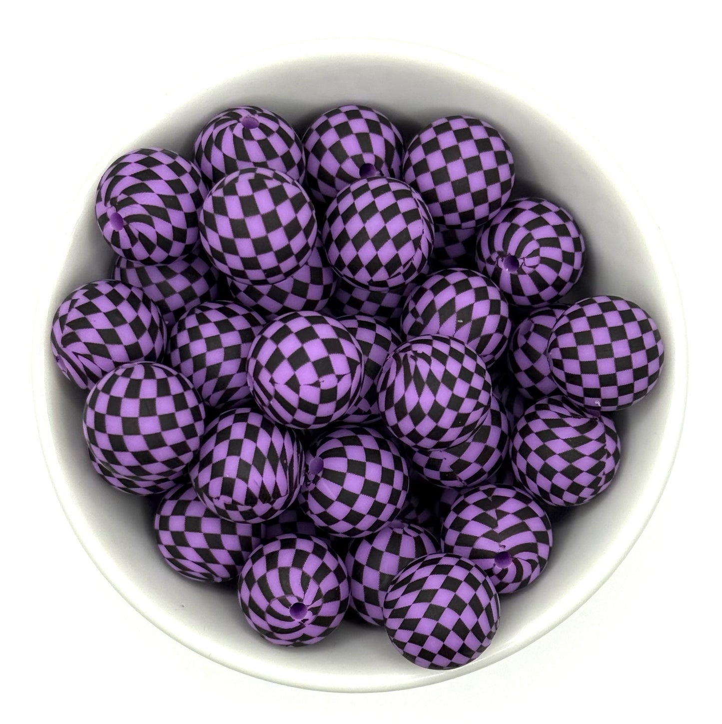 Printed 15mm Silicone Bead | Silicone Printed Beads