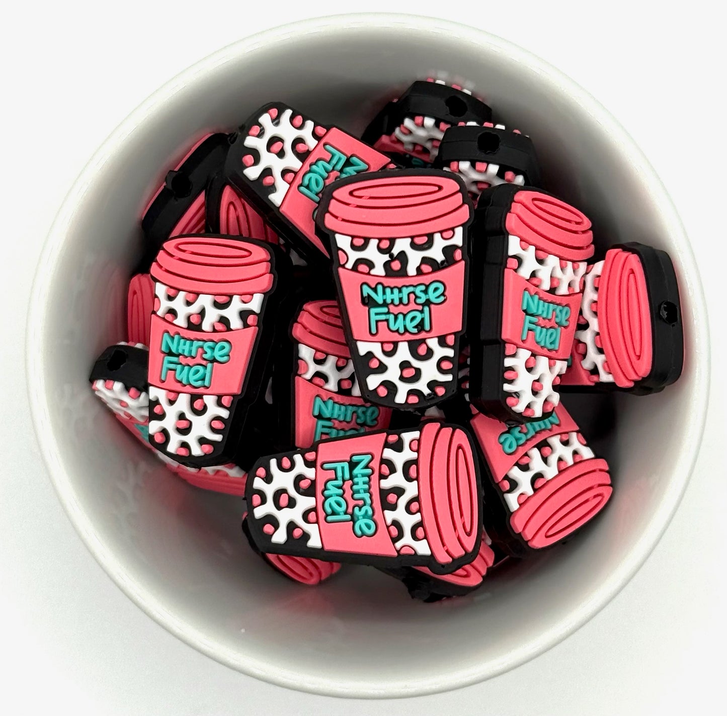 Nurse Fuel Cup | Silicone Focal Bead