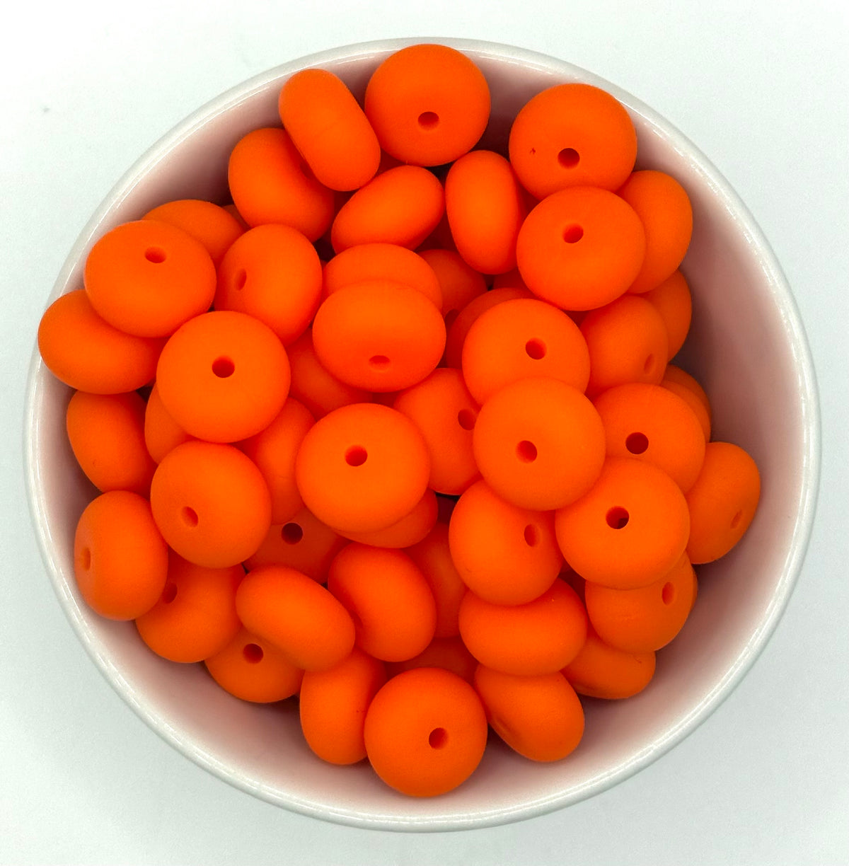 Perle d'espacement Abacus 14mm | Perles d'espacement en silicone