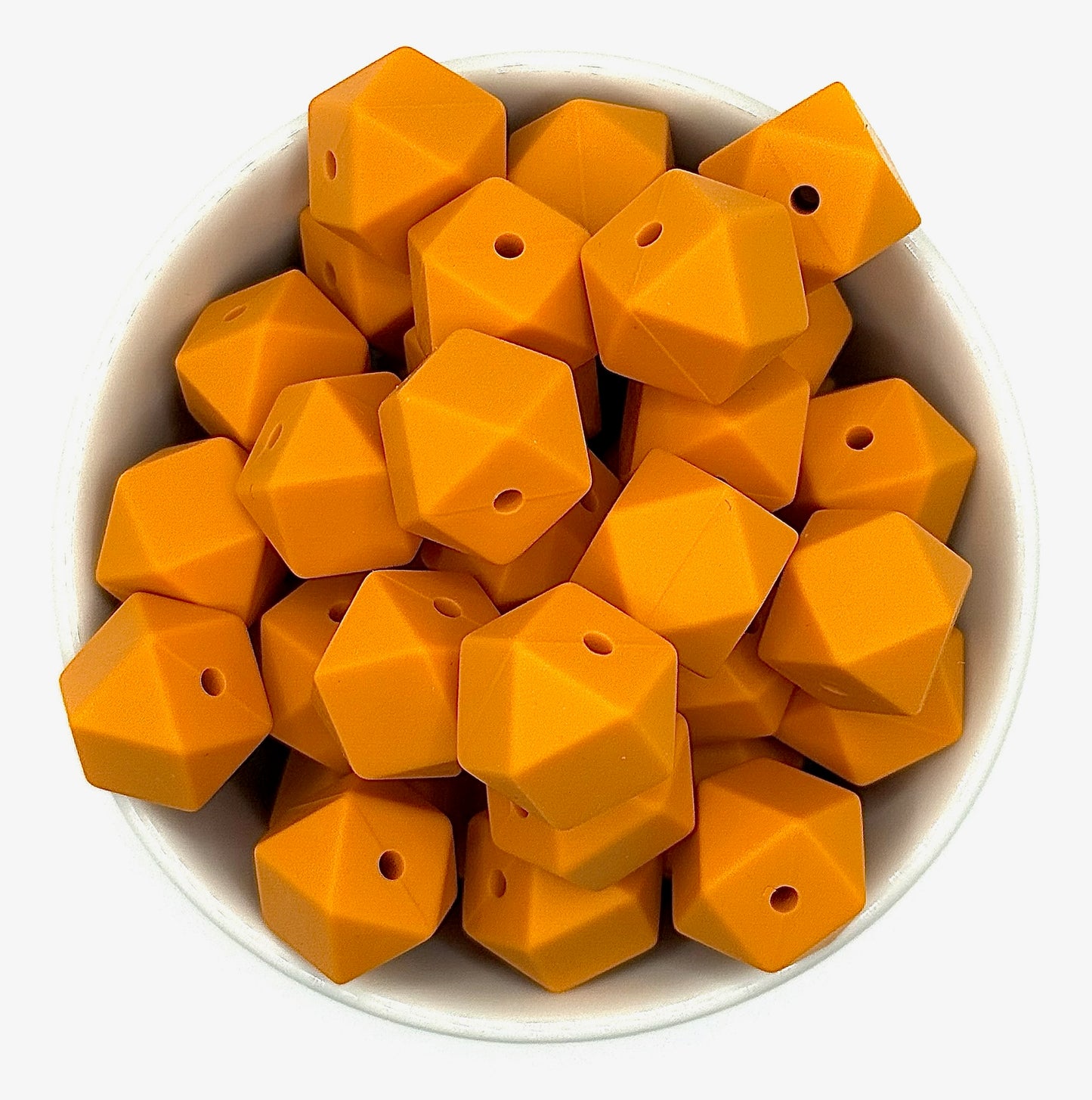 Hexagon 14mm | Silicone Beads