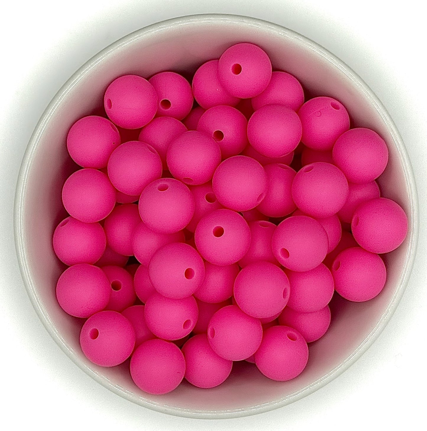 Silicone Round Bead 12mm | Silicone Solid Color Beads
