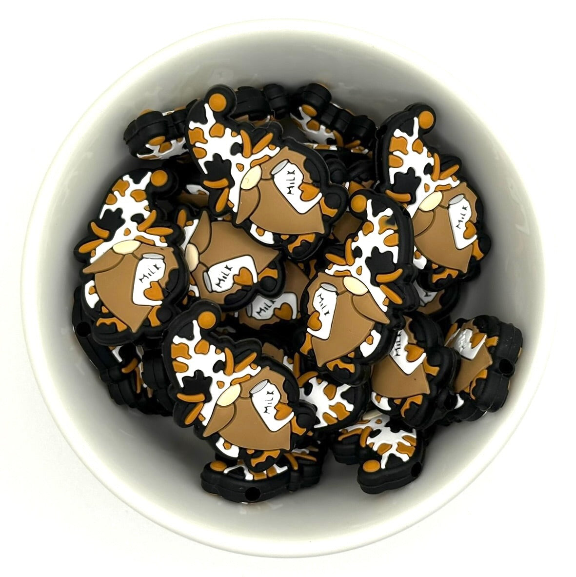 Milk drinker Gnome | Silicone Focal Bead