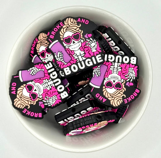 Broke But Bougie | Silicone Focal Bead