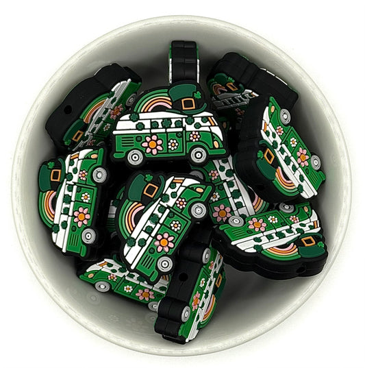 ☘️It’s The Patty Wagon!💚 - Silicone Focal Bead