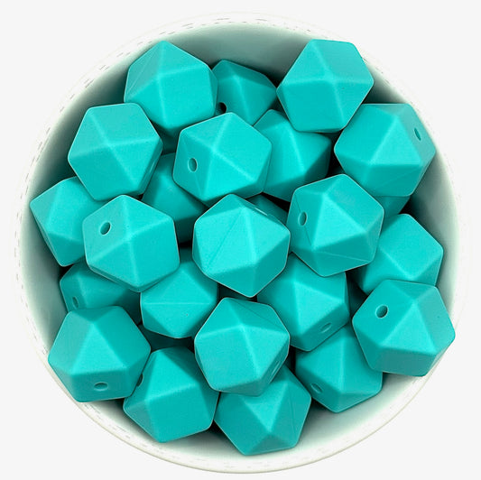Hexagon 14mm | Silicone Beads