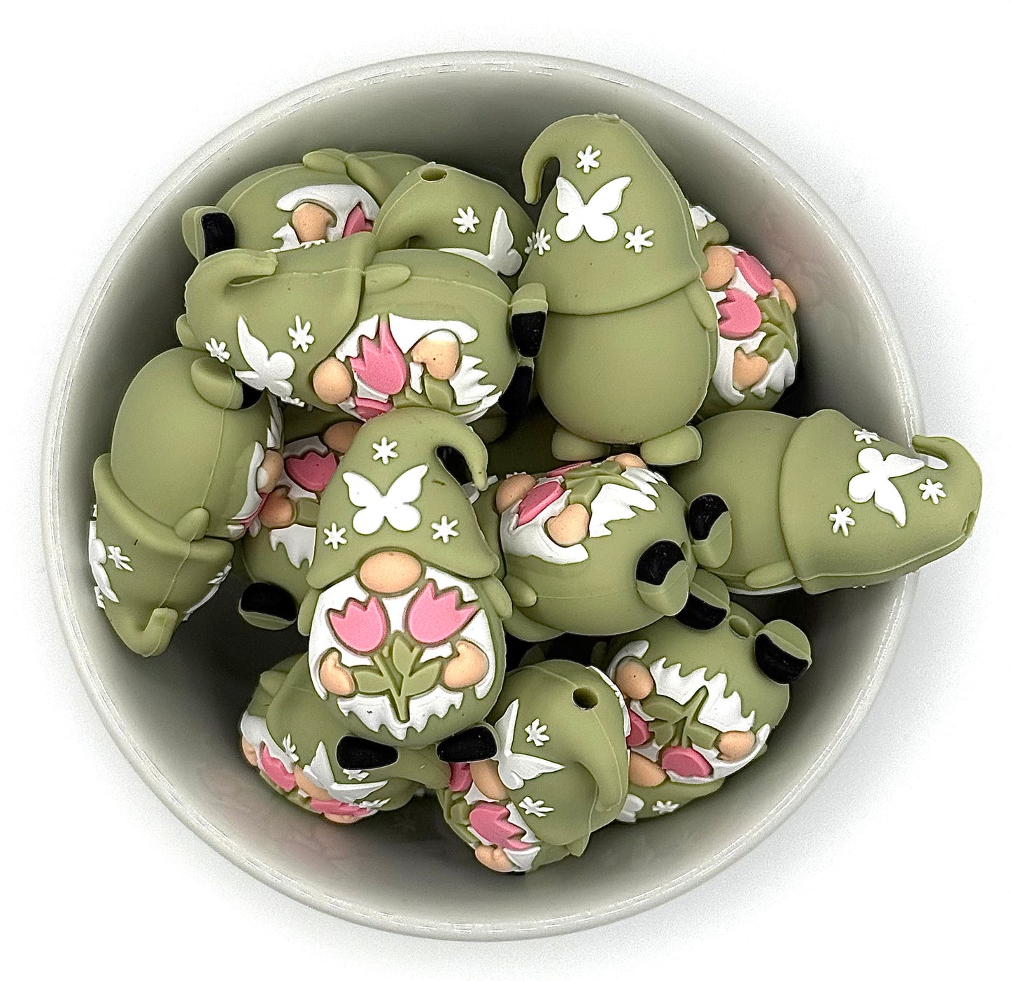 Gnomes | Silicone Focal Beads