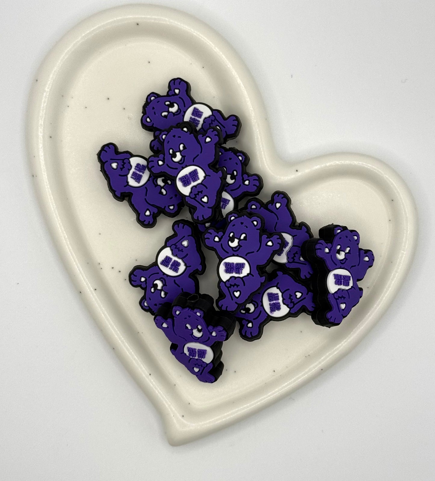 SwearBears | Silicone Focal Beads