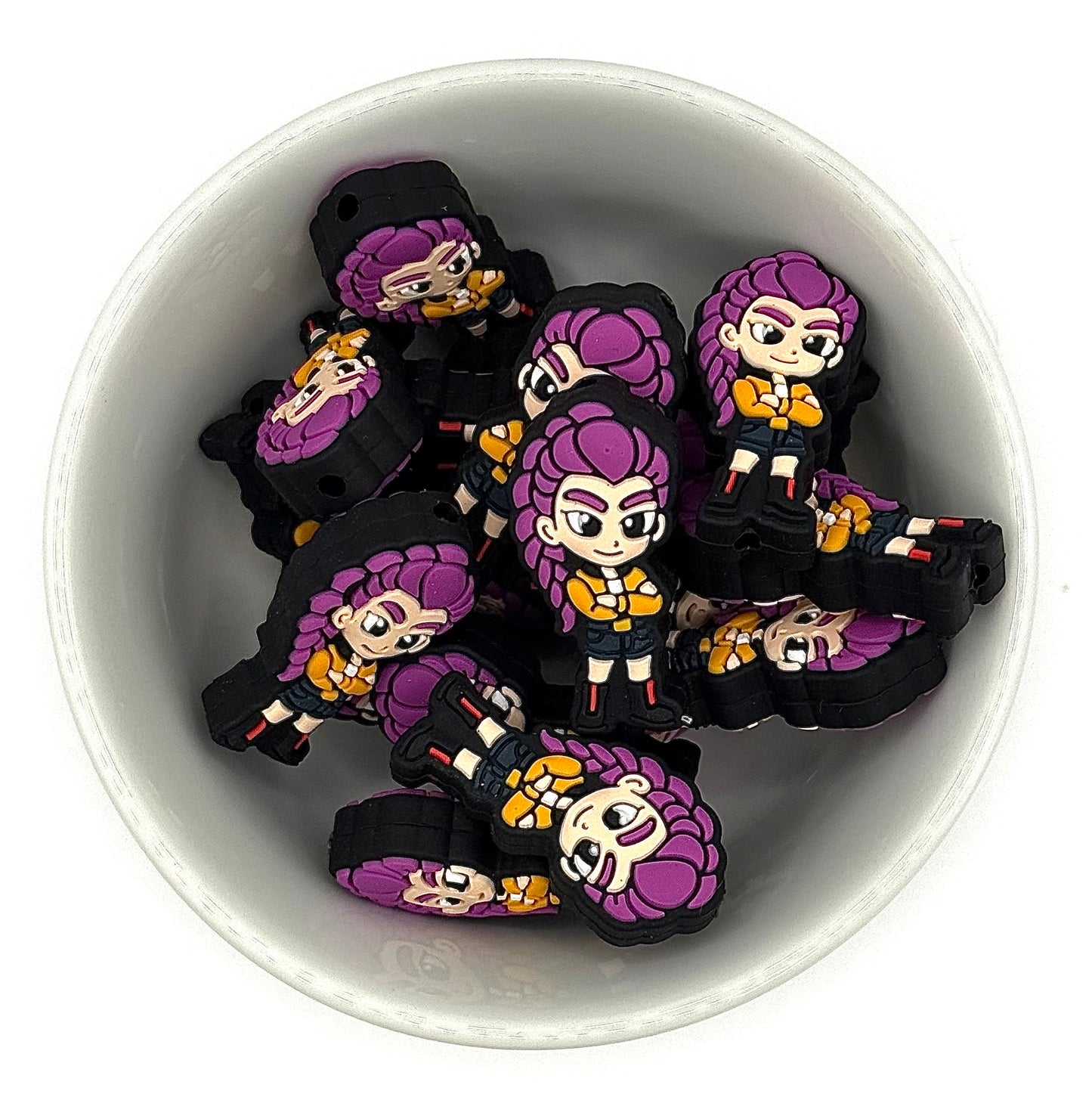 K-Pop Figures | Silicone Focal Bead