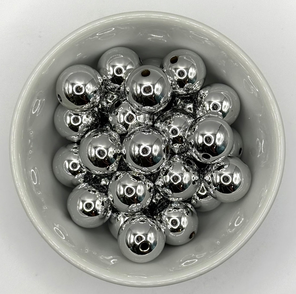 Metallic Acrylic Beads 16mm | Acrylic Beads
