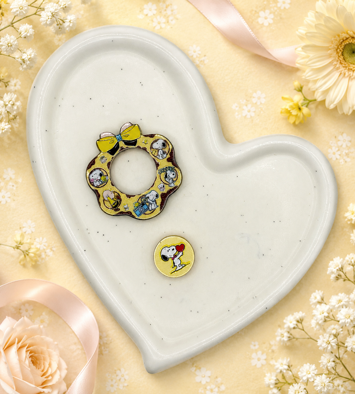 Character Wreath / Focal Spinner set | Acrylic Focal Beads
