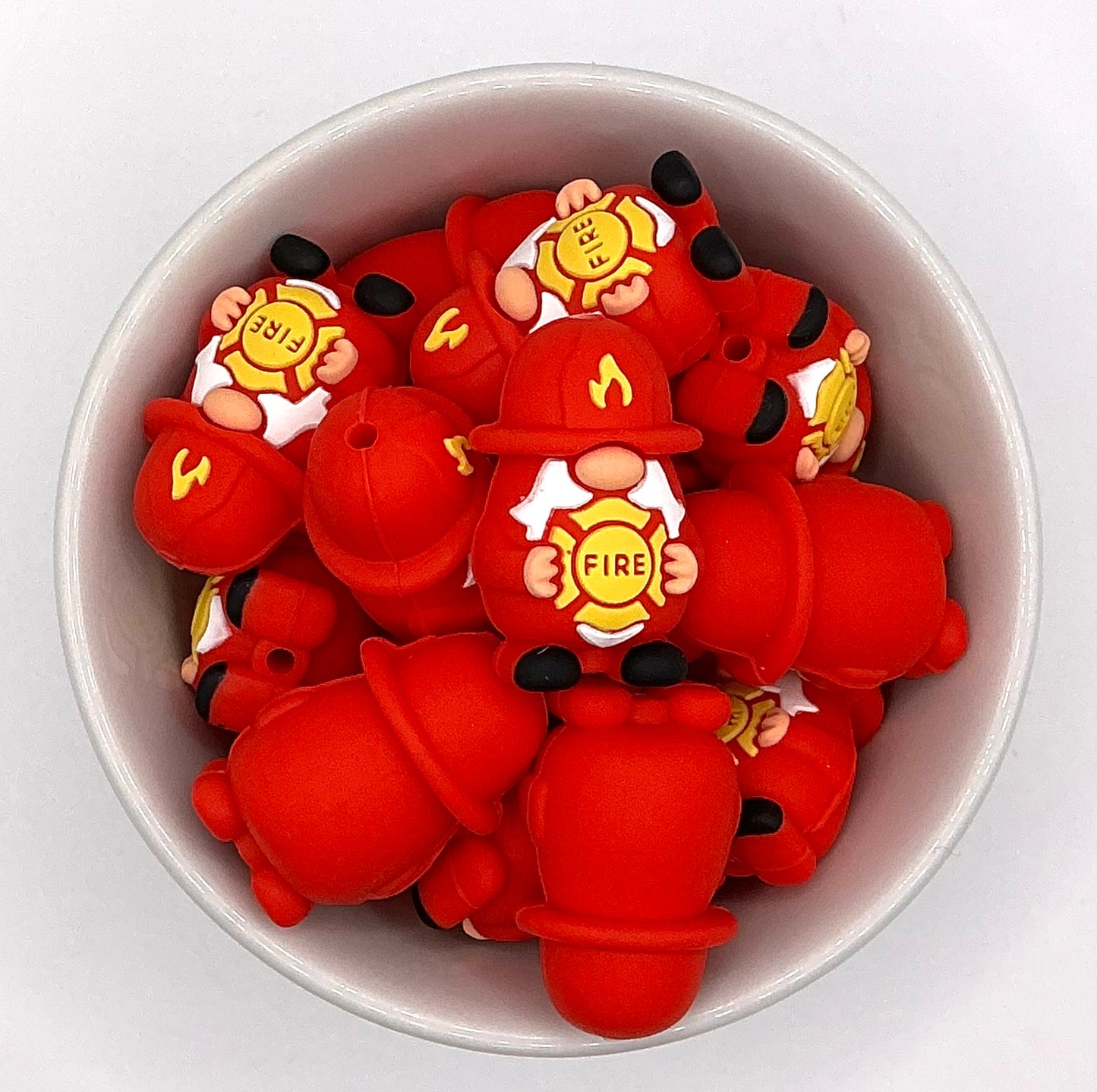 Firefighter 🔥 3D | Silicone Focal Bead 3D