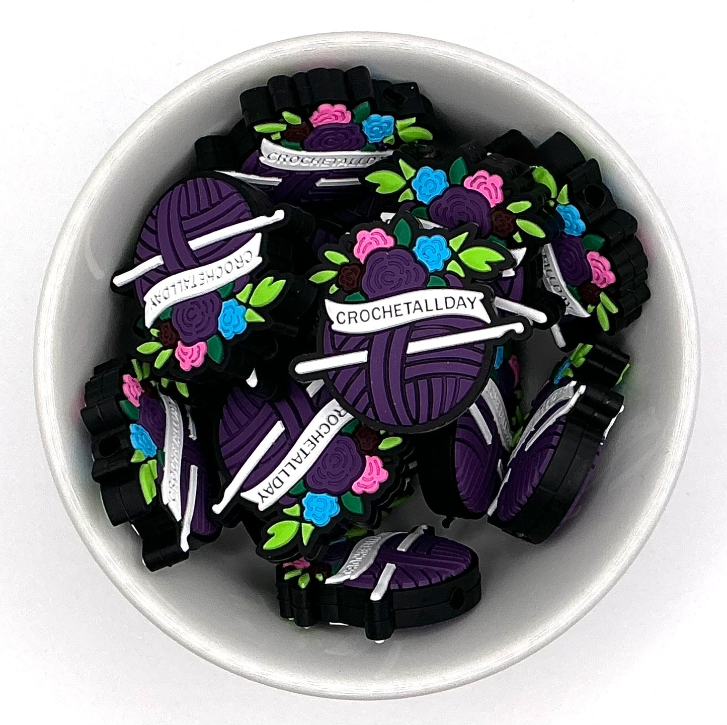 Crochet All Day | Silicone Focal Beads