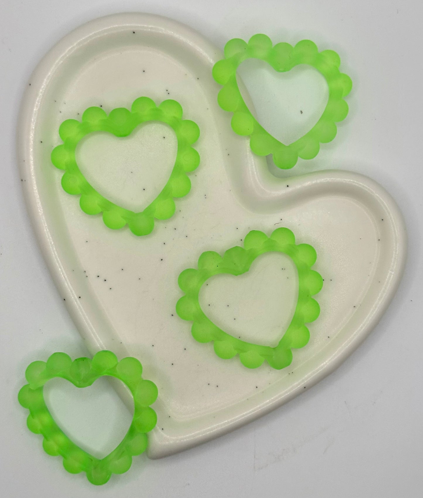 Bubble Heart Frame | Acrylic Beads