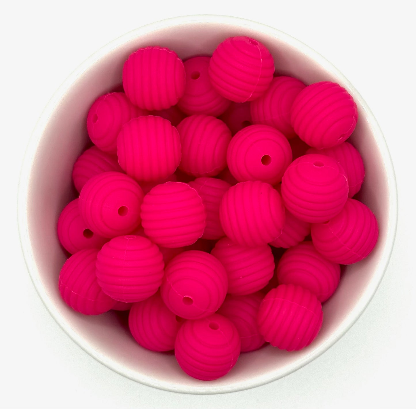 Beehive 15mm Silicone Bead | Silicone Beads