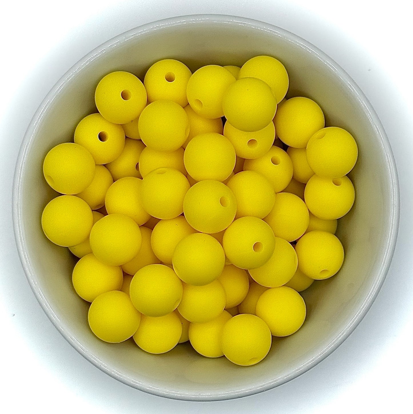 Silicone Round Bead 12mm | Silicone Solid Color Beads