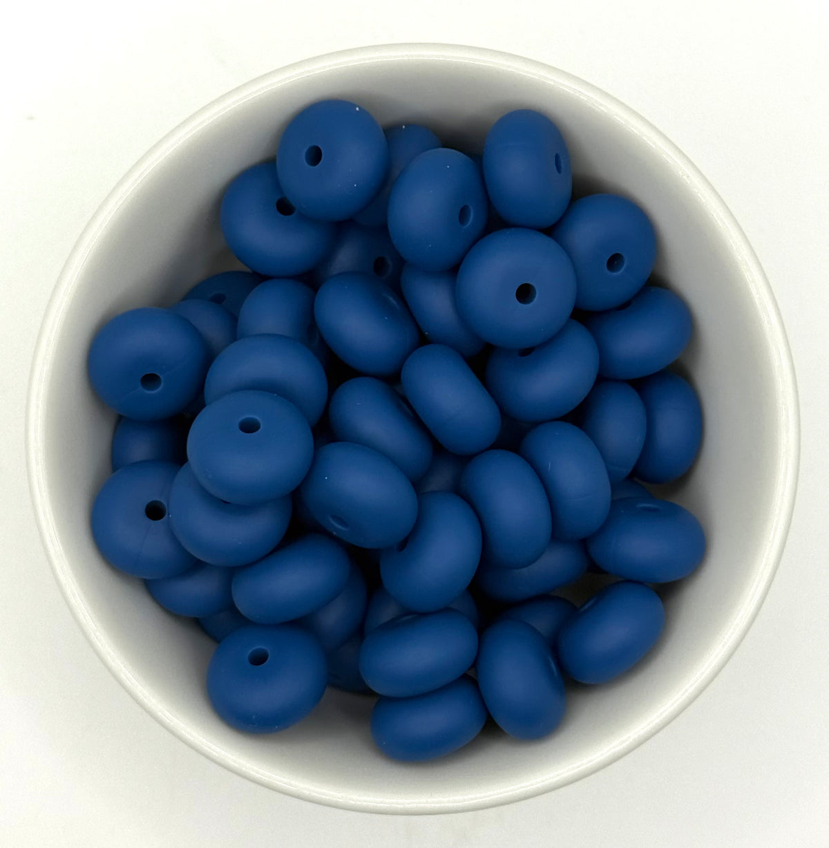 Perle d'espacement Abacus 14mm | Perles d'espacement en silicone