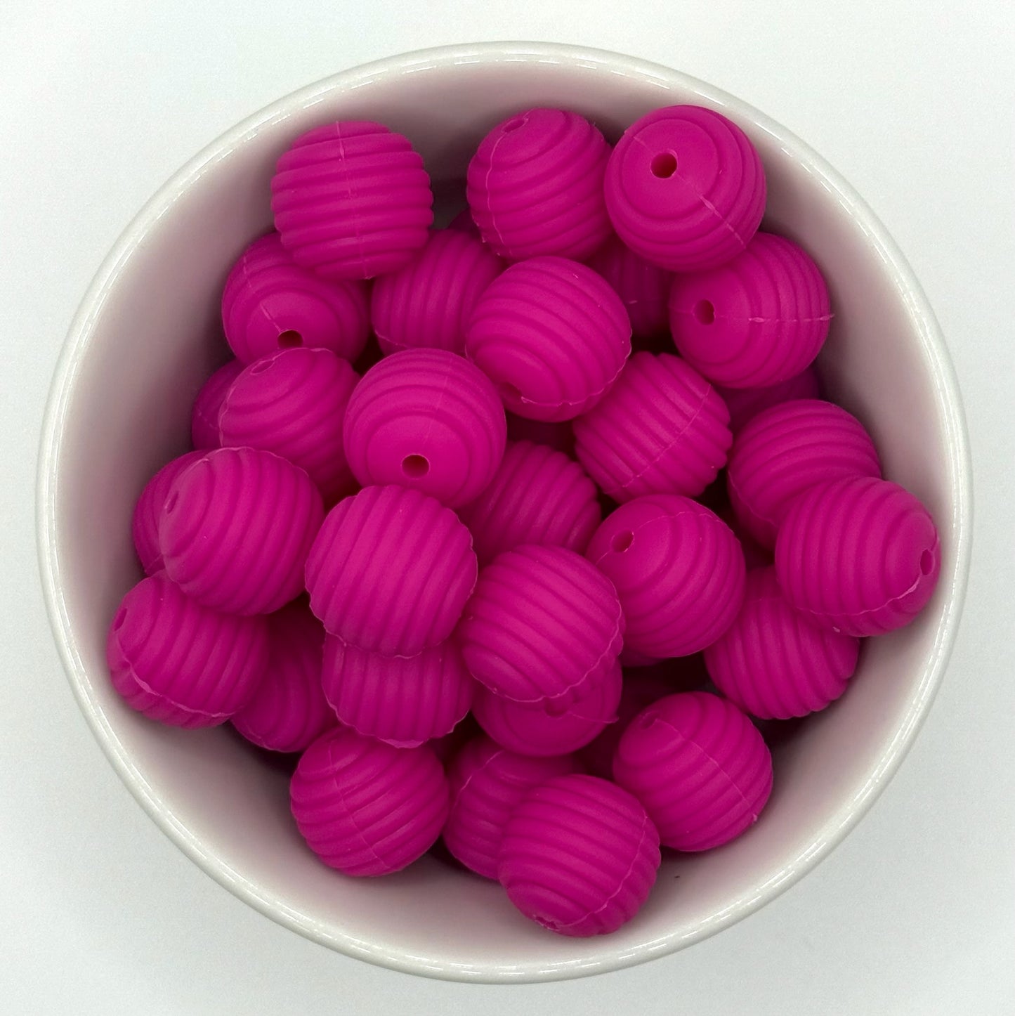 Beehive 15mm Silicone Bead | Silicone Beads